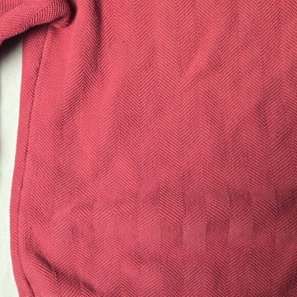 Vintage Polo Ralph Lauren Sweater Mens MediumRed Heavyweight Pullover Tight Knit - Picture 15 of 16